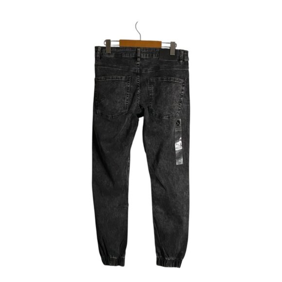 NWT Tainted Denim Men's Black Casual Jogger Jean - Picture 9 of 9
